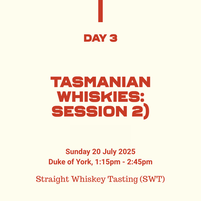29: Tasmanian Whiskies: Session 2