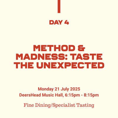 50: Method & Madness: Taste the Unexpected
