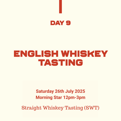 109: English Whiskey Tasting