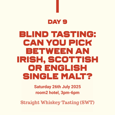 111: Blind Tasting: Can you pick between an Irish, Scottish or English Single Malt?