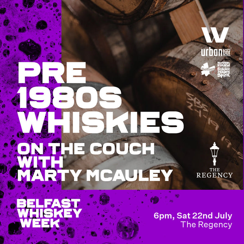 Watch: Marty McAuley tastes five pre-1980s whiskies for Belfast Whiskey Week 2023