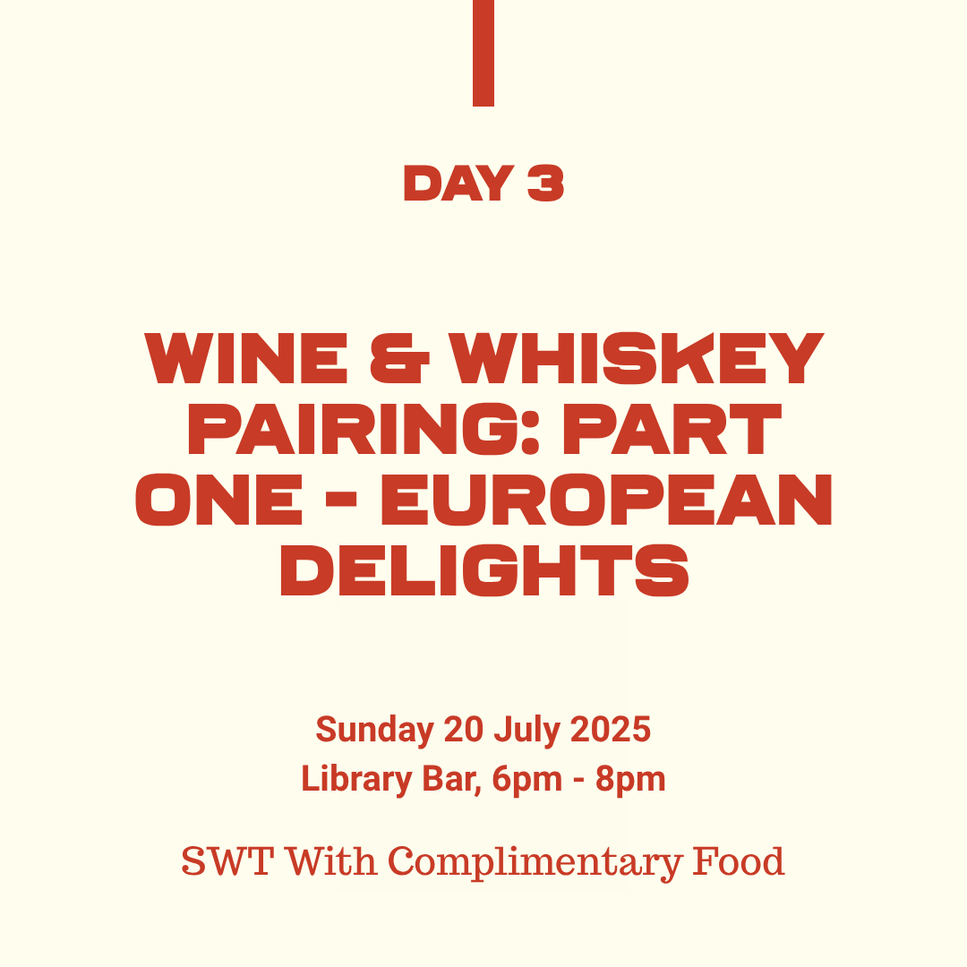 Belfast Whiskey Week Day 3 Wine and Whiskey Pairing European Delights event at Library Bar, 20 July 2025