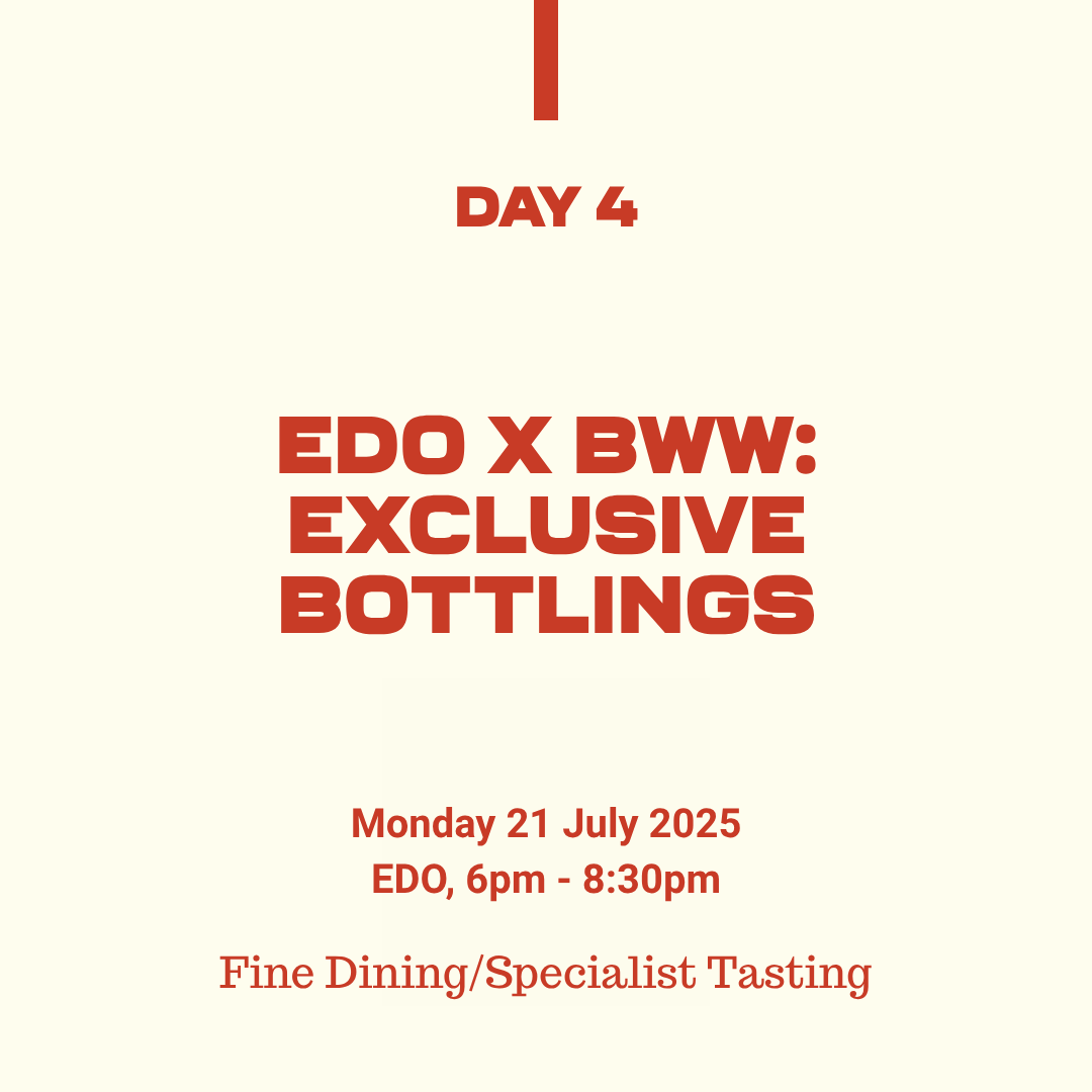 Belfast Whiskey Week Day 4 – EDO x BWW exclusive whiskey bottlings specialist tasting at EDO Belfast, 21 July 2025