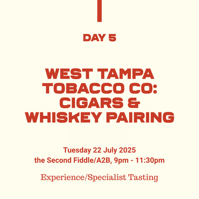 66: West Tampa Tobacco Co: Cigars & Whiskey Pairing