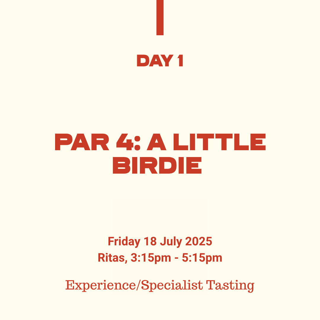 Belfast Whiskey Week Day 1 Par 4: A Little Birdie specialist whiskey tasting event at Ritas Belfast, Friday 18 July 2025, 3:15pm–5:15pm