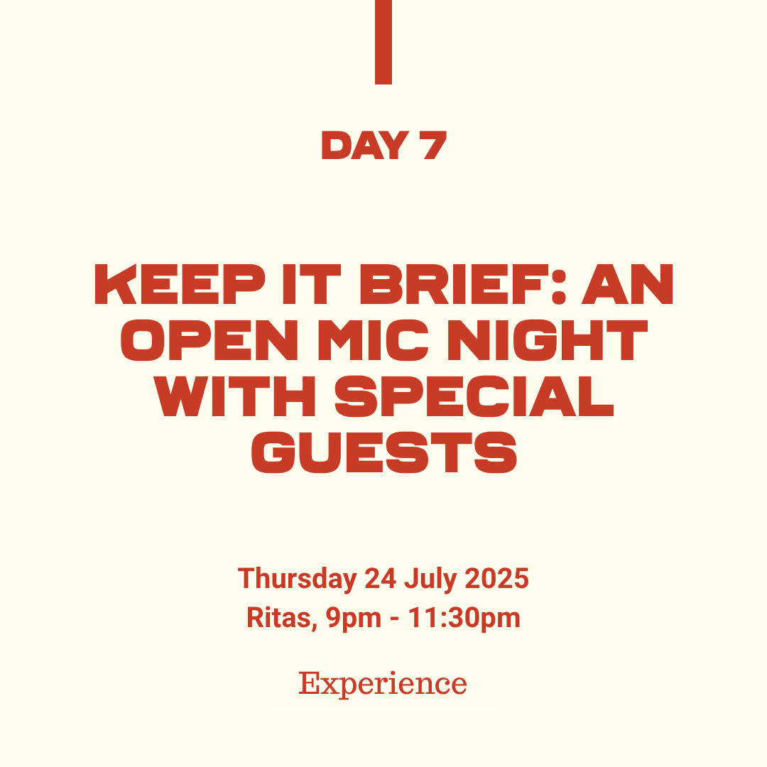 
                  
                    93: Keep it Brief: An Open Mic Comedy Night with Special Guests
                  
                