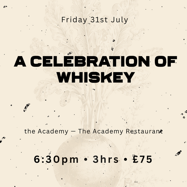 The Academy — A Celebration of Whiskey | BIA Fest, Belfast Whiskey Week