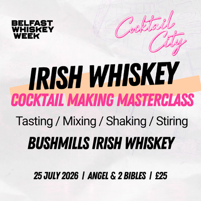 Cocktail Making with Bushmills whiskey