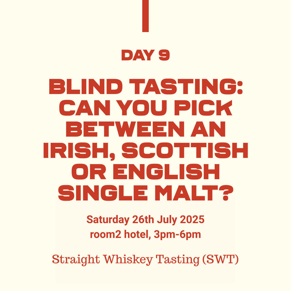 111: Blind Tasting: Can you pick between an Irish, Scottish or English Single Malt?