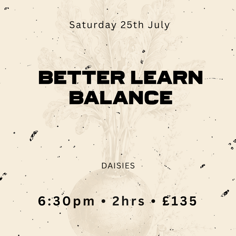 Daisies — Better Learn Balance | BIA Fest, Belfast Whiskey Week