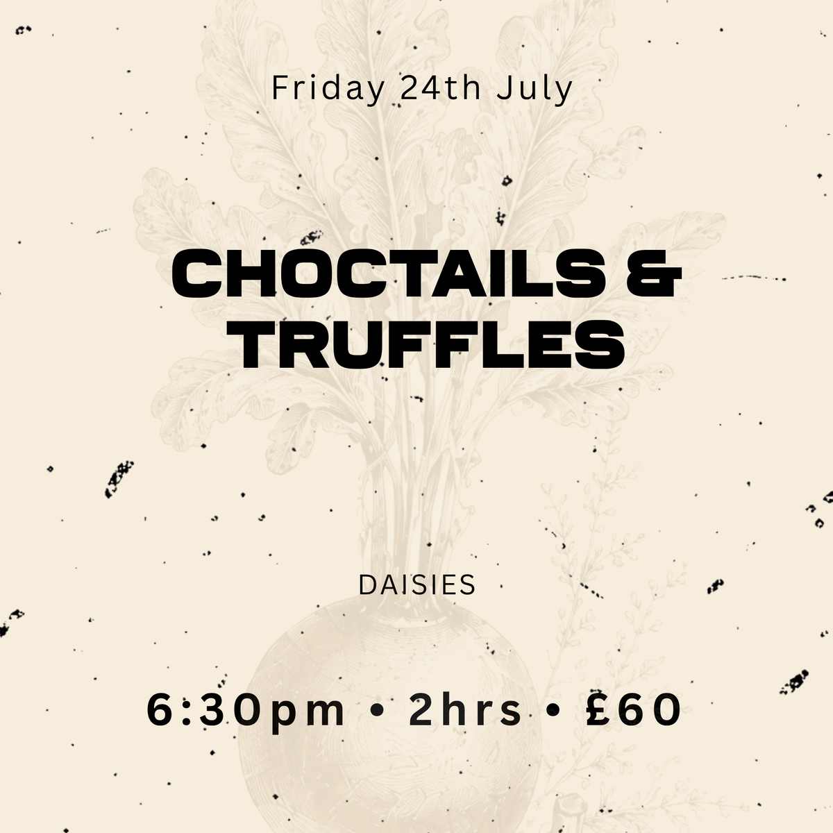 Daisies — Choctails & Truffles | BIA Fest, Belfast Whiskey Week