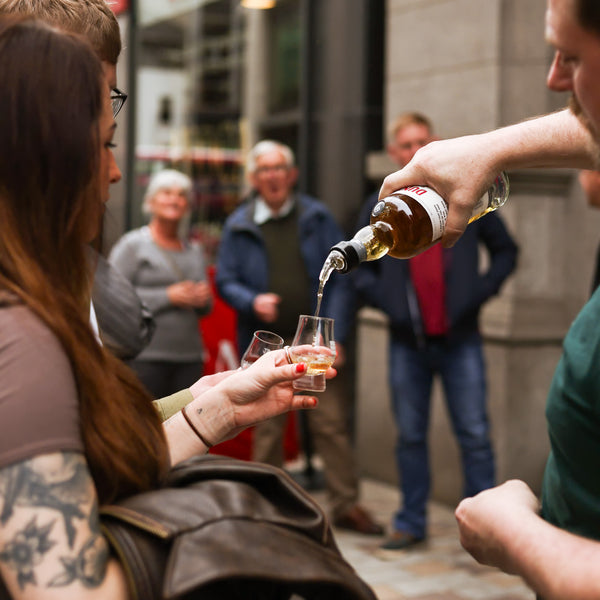 Dunvilles Irish Whiskey on Belfast Whiskey Week Walking tour
