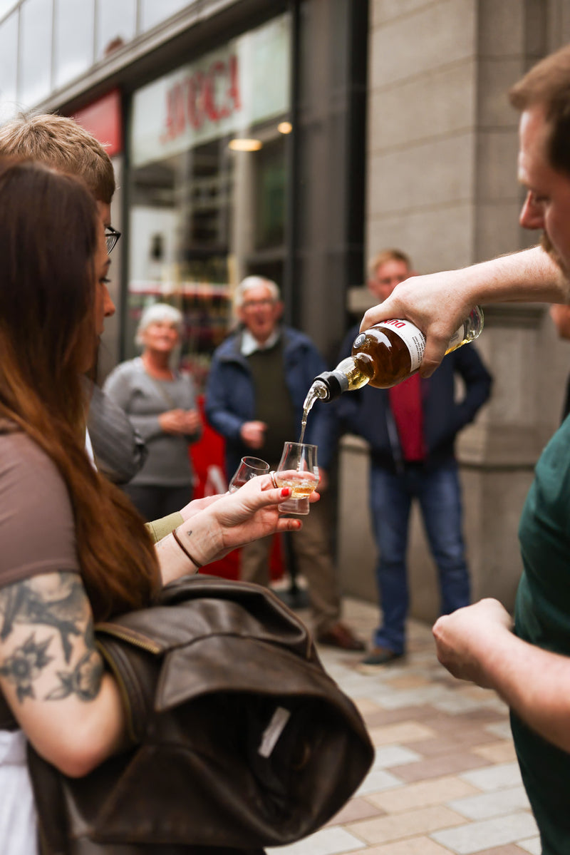 Dunvilles Irish Whiskey on Belfast Whiskey Week Walking tour