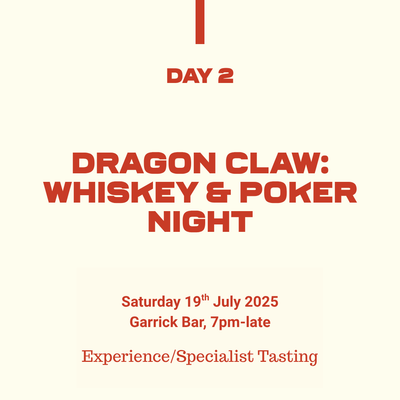 11: Dragon Claw: Whiskey & Poker Night