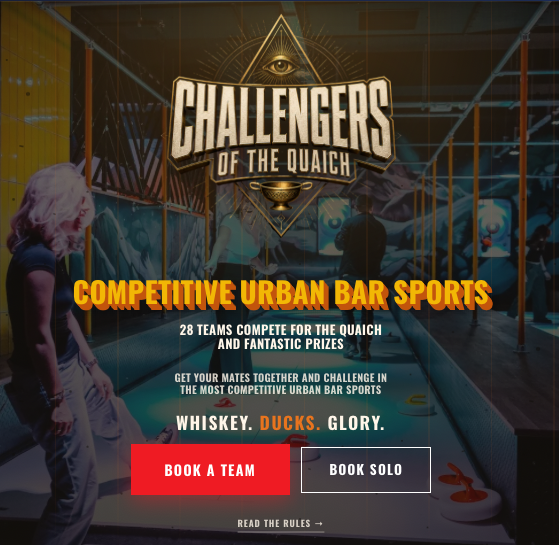 Challengers of the Quaich — Teams