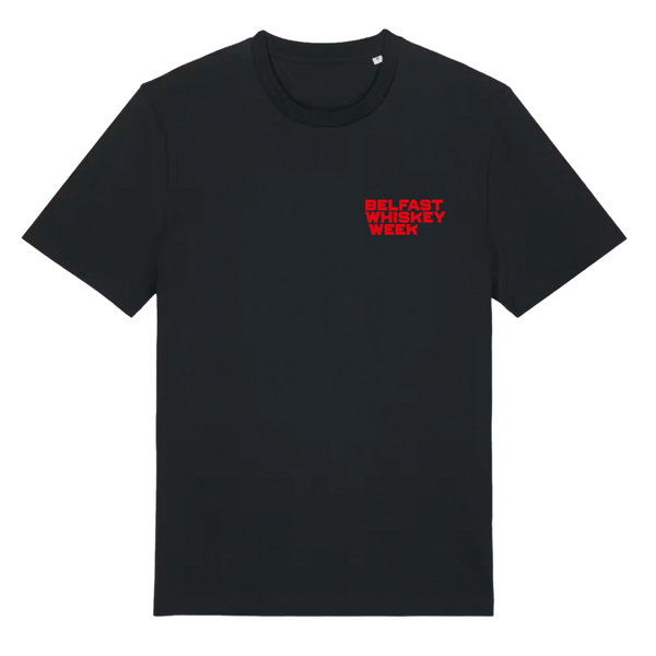 T Shirt - County Down Whiskey State – Black