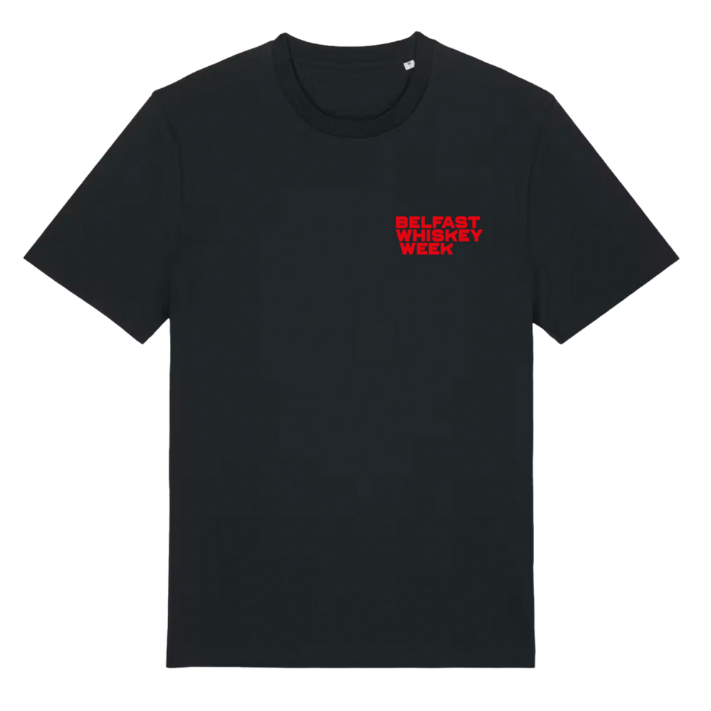 T Shirt - County Down Whiskey State – Black