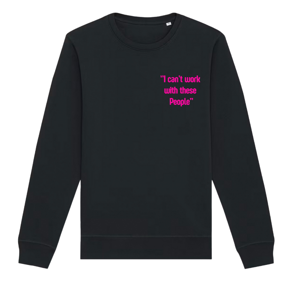 Sweater - County Down Whiskey State - Black and Pink