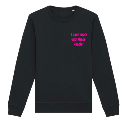 Sweater - County Down Whiskey State - Black and Pink