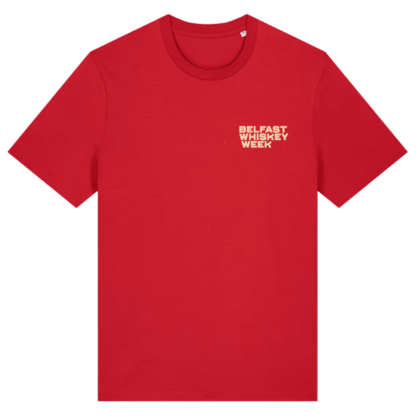 T Shirt - County Down Whiskey State – Red