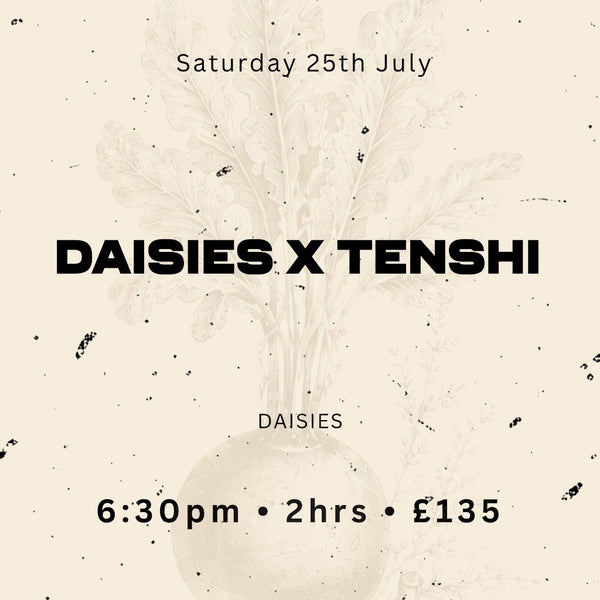 Daisies X Tenshi — Fine Dining: 7 Course Menu with 7 Cocktails | BIA Fest, Belfast Whiskey Week