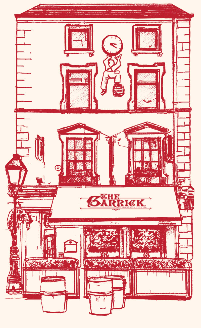 Garrick Bar, Belfast Whiskey Week venue — photo courtesy of The Garrick Bar