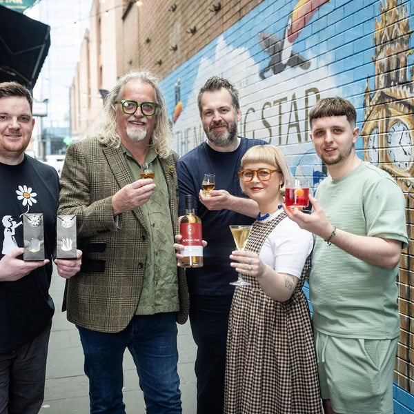 Guests on the Belfast City Hidden Whiskey Tour, a guided whiskey walking tour during Belfast Whiskey Week 2026